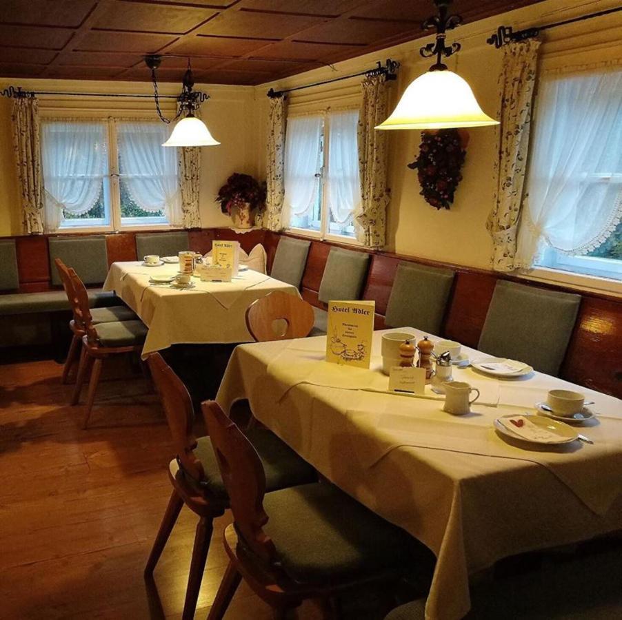 Hotel Adler Garni ヒルシュエック エクステリア 写真